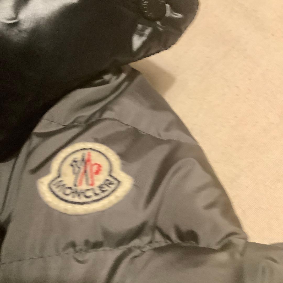 MONCLER グレー ダウンジャケット ロング丈
