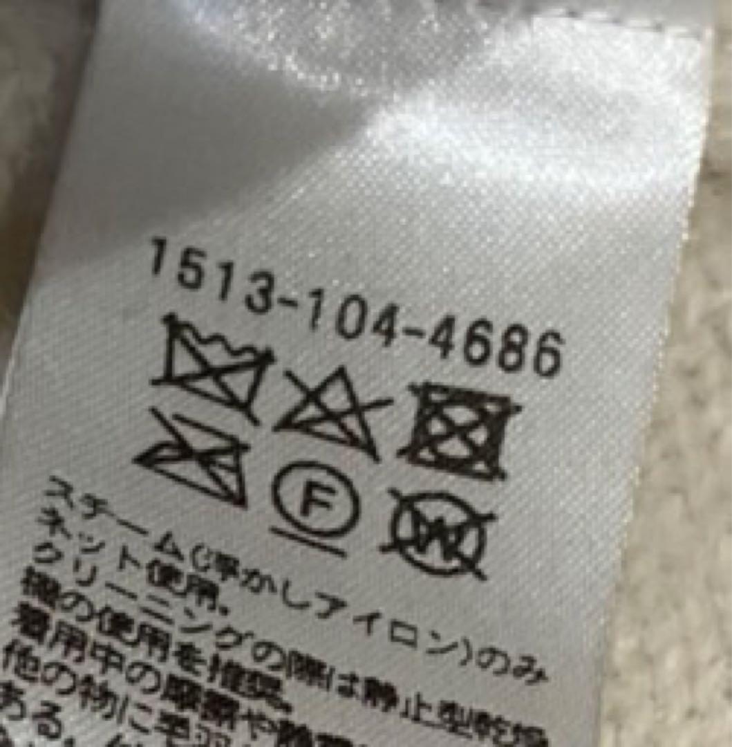 たまご　ユナイテッドアローズ フォックスカシミヤクルーネックニット