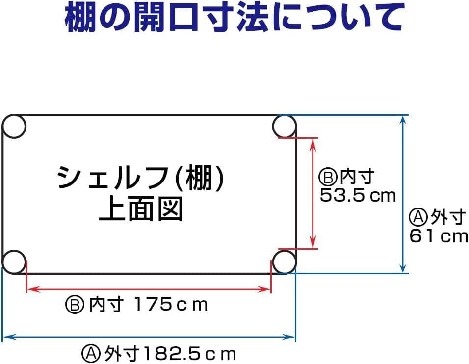 新品未開封 1箱のみ ルミナススチールシェルフ SR1860スリーブ付き