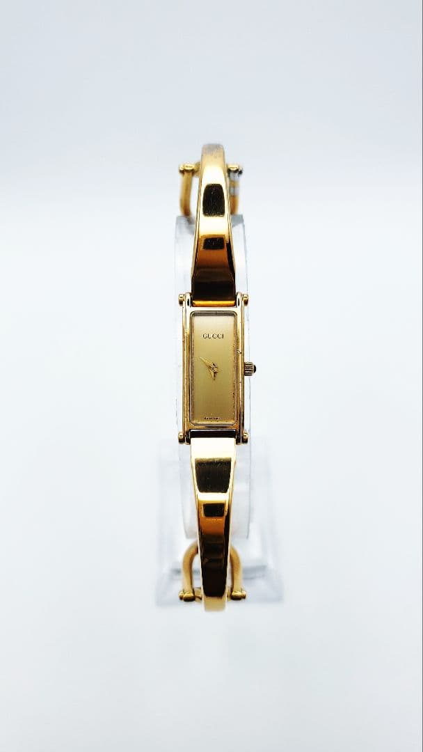 良品 【稼働品】グッチ GUCCI ゴールド 1500