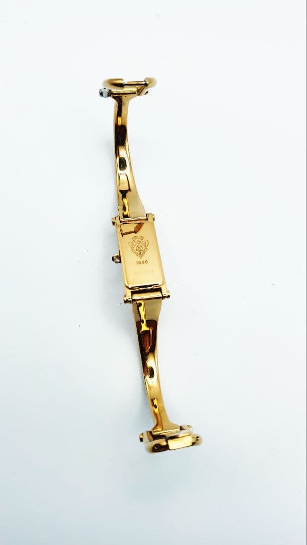 良品 【稼働品】グッチ GUCCI ゴールド 1500