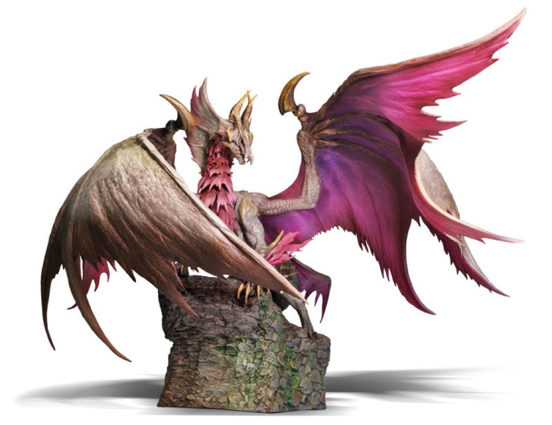 モンスターハンター　モンハン 爵銀龍 メル・ゼナ　フィギュア