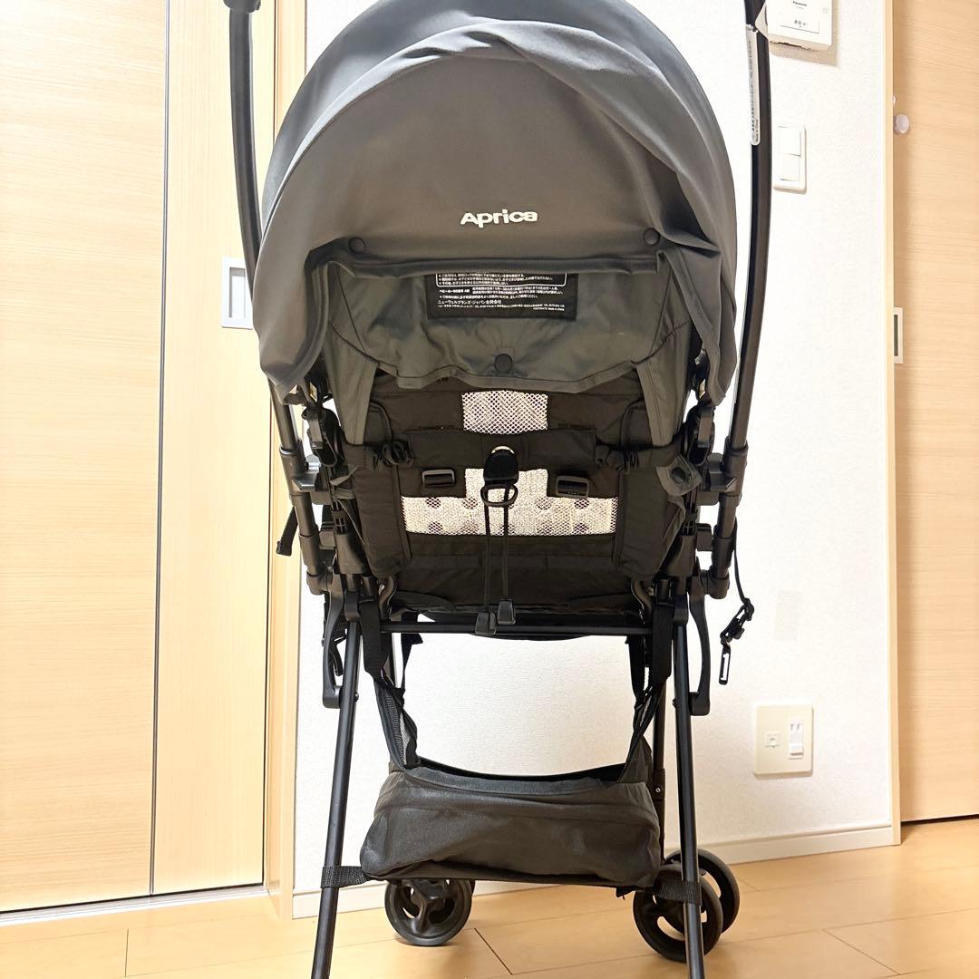 Aprica カルーンエアー メッシュ AB ベビーカー グレー 2177783