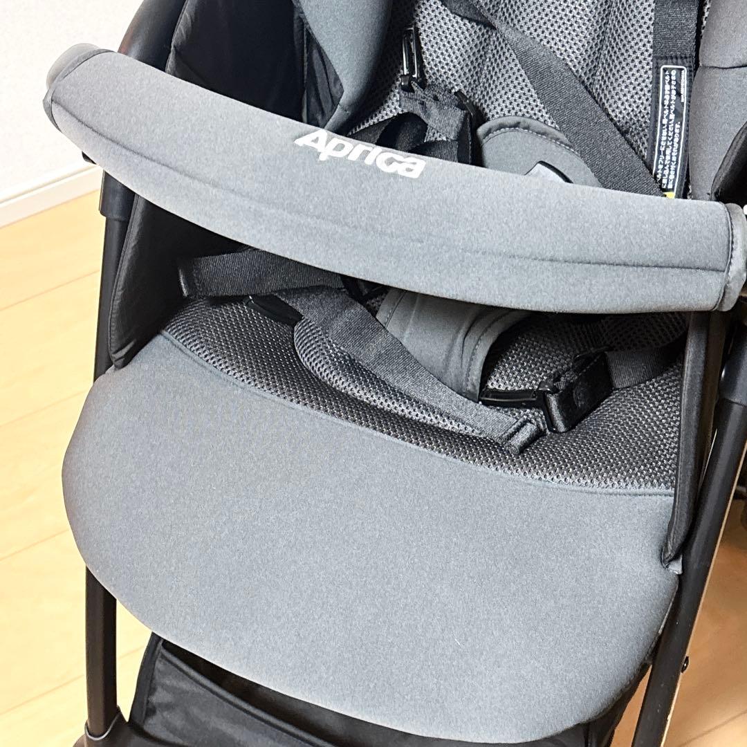 Aprica カルーンエアー メッシュ AB ベビーカー グレー 2177783