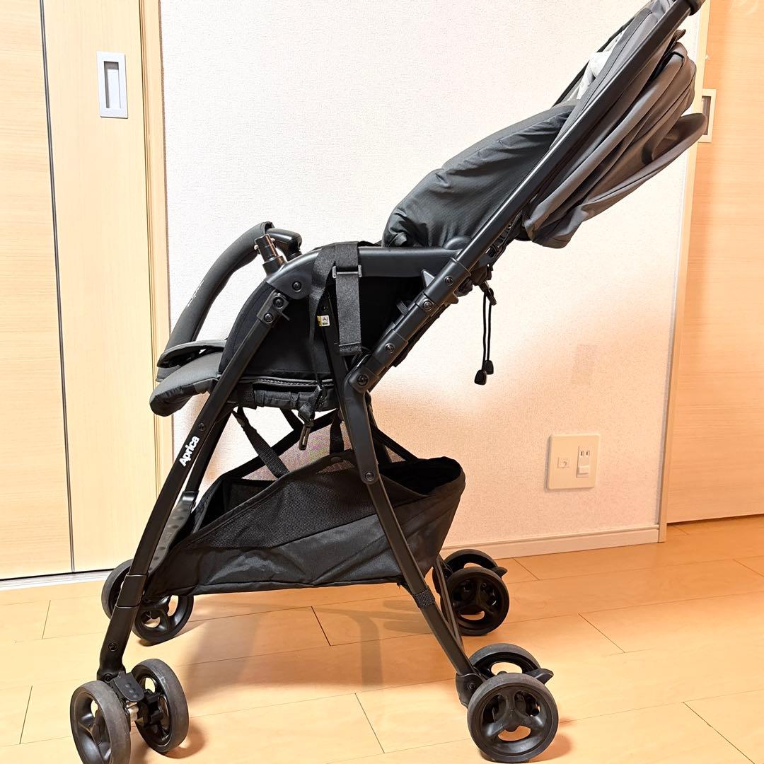 Aprica カルーンエアー メッシュ AB ベビーカー グレー 2177783