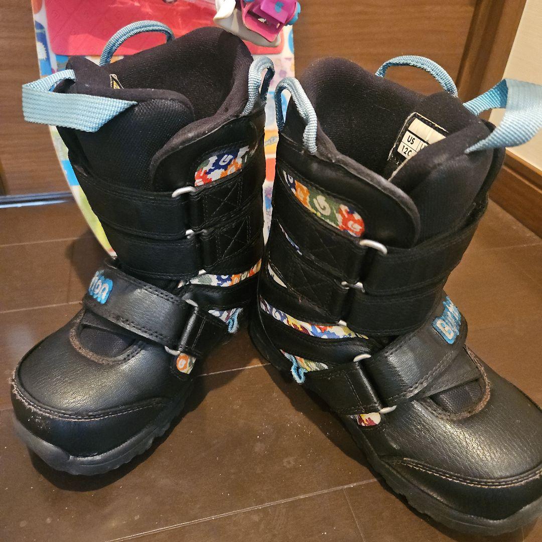 BURTON子供用スノーボード３点セット（Burtonブーツ付き）