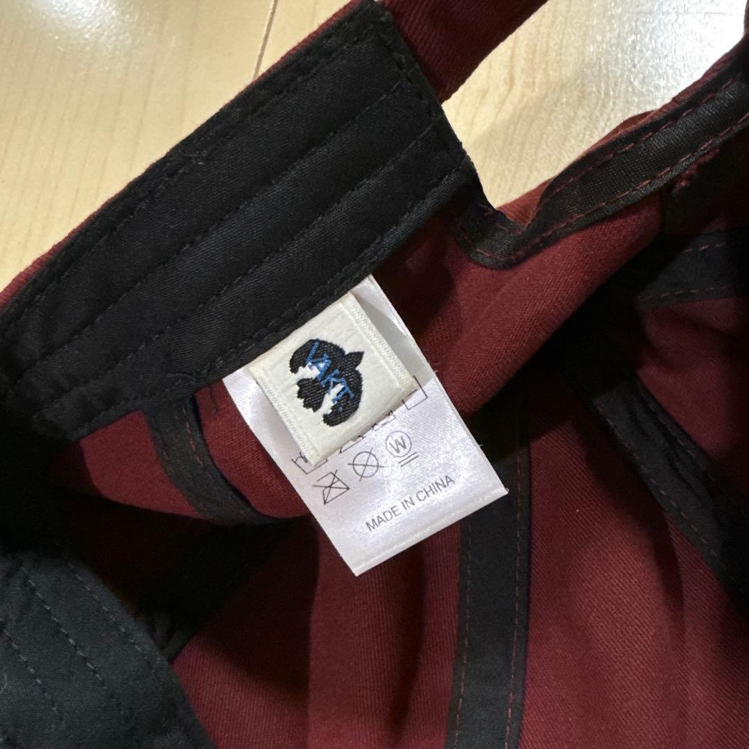 VAKT. CAP I / BURGUNDY ベースボールキャップ