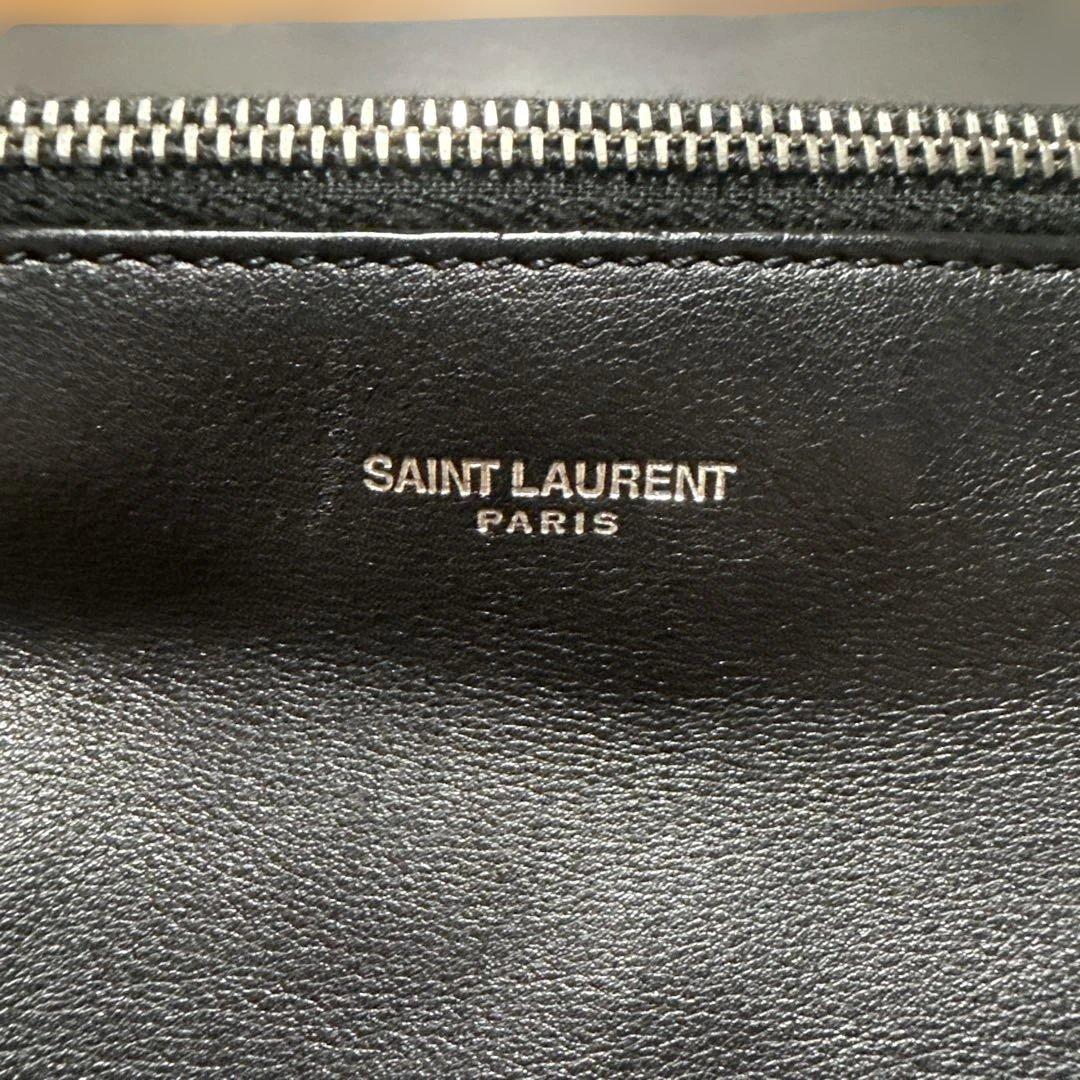 SAINT LAURENT ブラック ボディバッグ