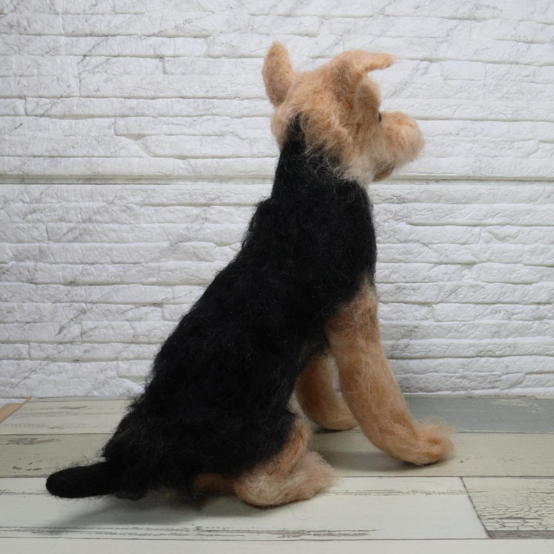 羊毛フェルト　くー様確認用　ウェルシュテリア　犬　ハンドメイド　オーダー