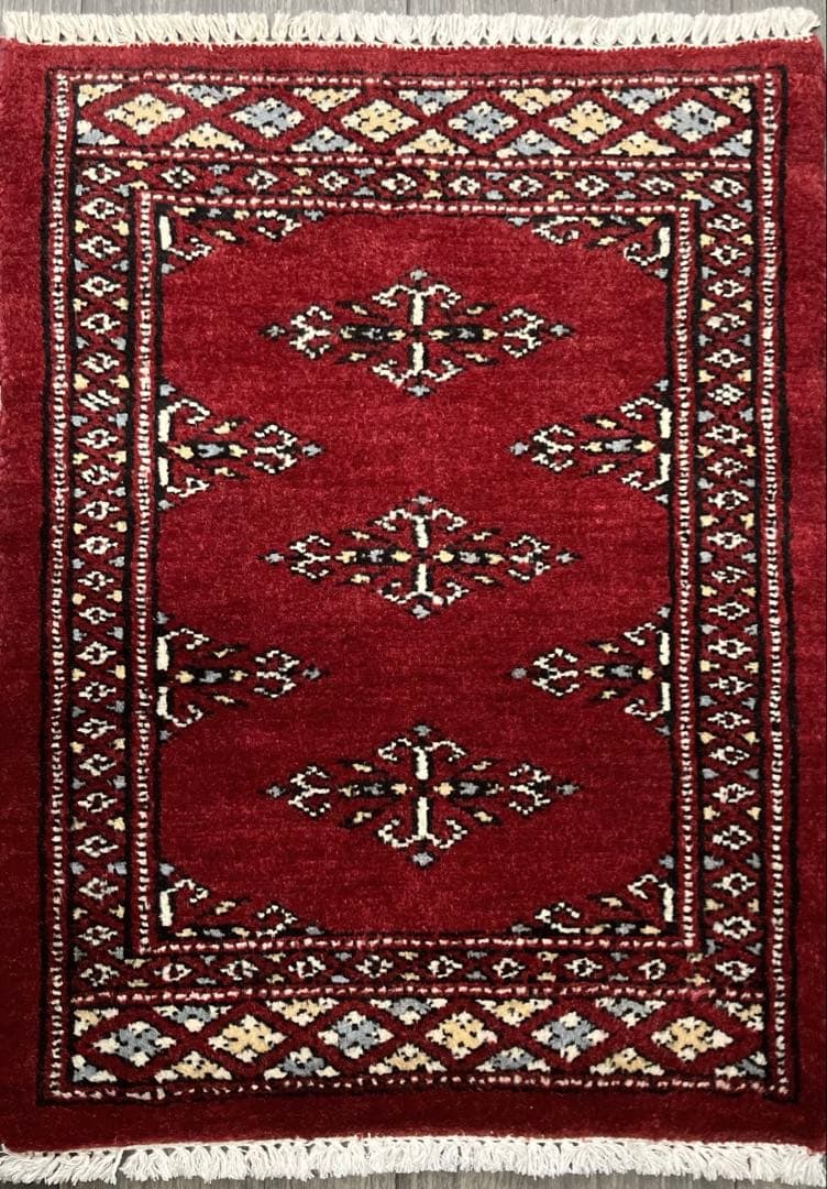 59x45cm ミニラグ手織り絨毯パキスタン絨毯