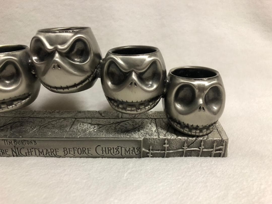 希少 TIM BURTON THE NIGHTMARE キャンドルスタンド 限定