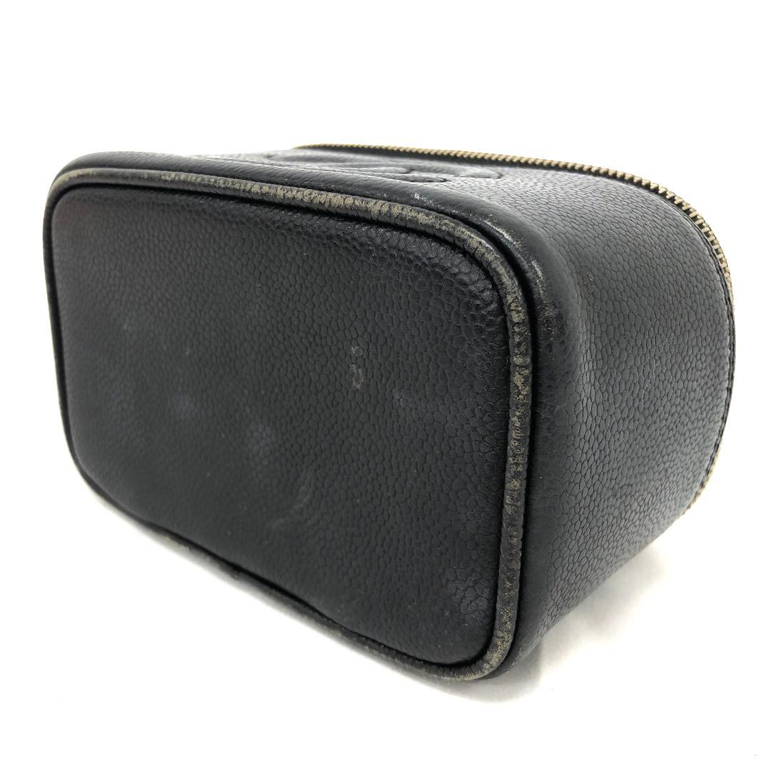 M11/029 CHANEL シャネル バニティポーチ ココマーク ブラック