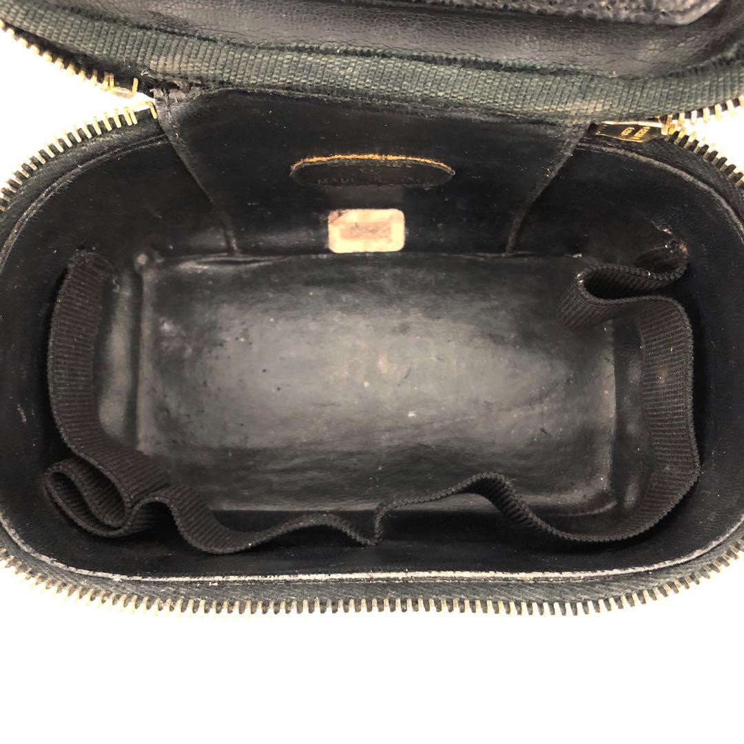 M11/029 CHANEL シャネル バニティポーチ ココマーク ブラック