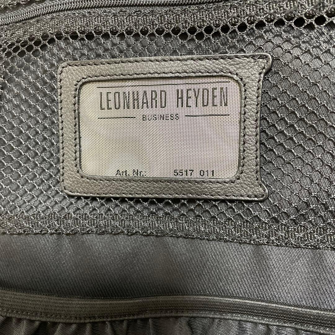 Leonhard Heyden 本革レザードイツ製　キャリーバッグ　ヴィンテージ