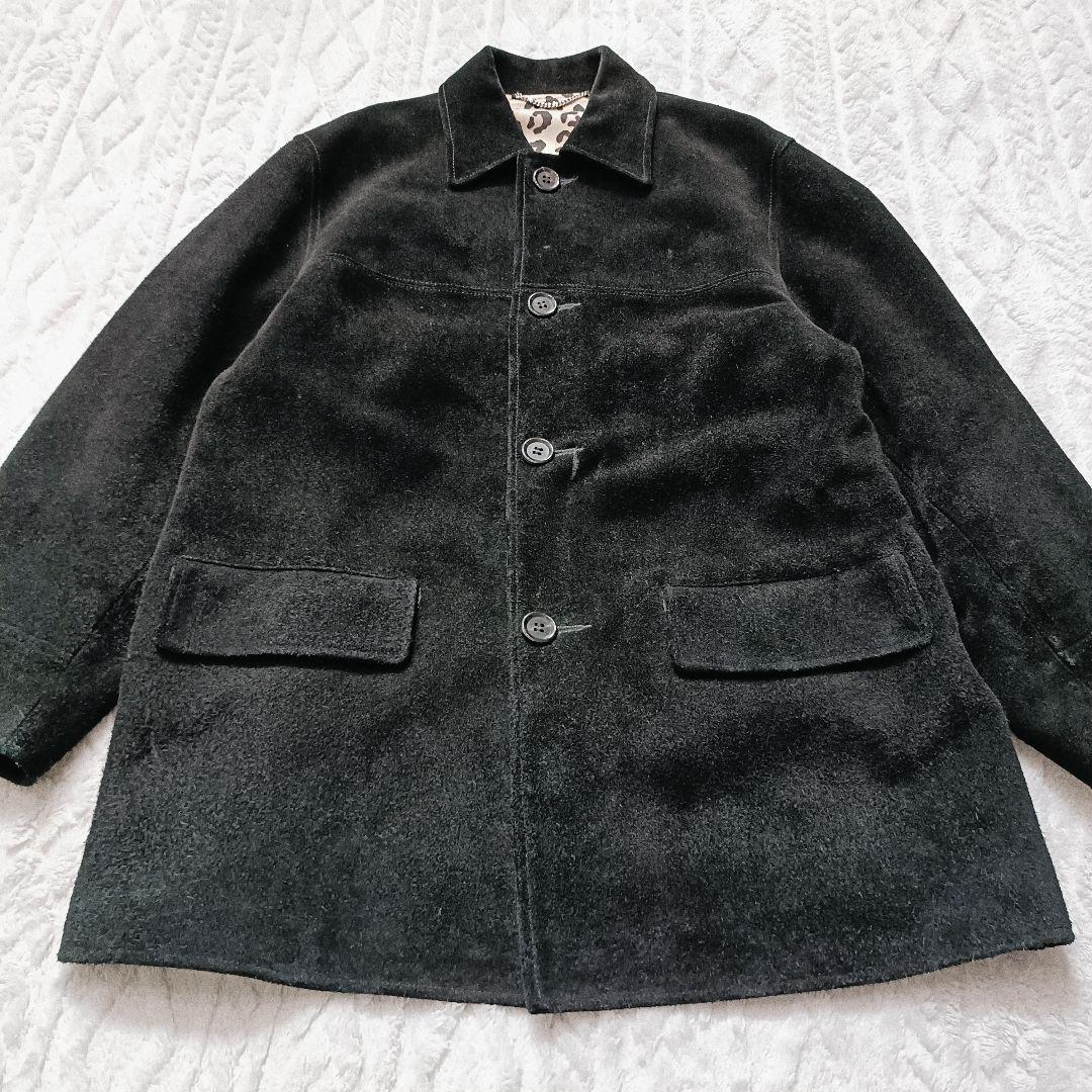 WACKO MARIA SUEDE LEATHER COAT　Sサイズ