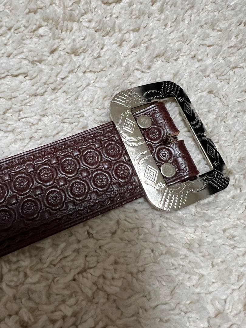 小物 atlast&co STUDS BELT ACE WESTERN BELT 32