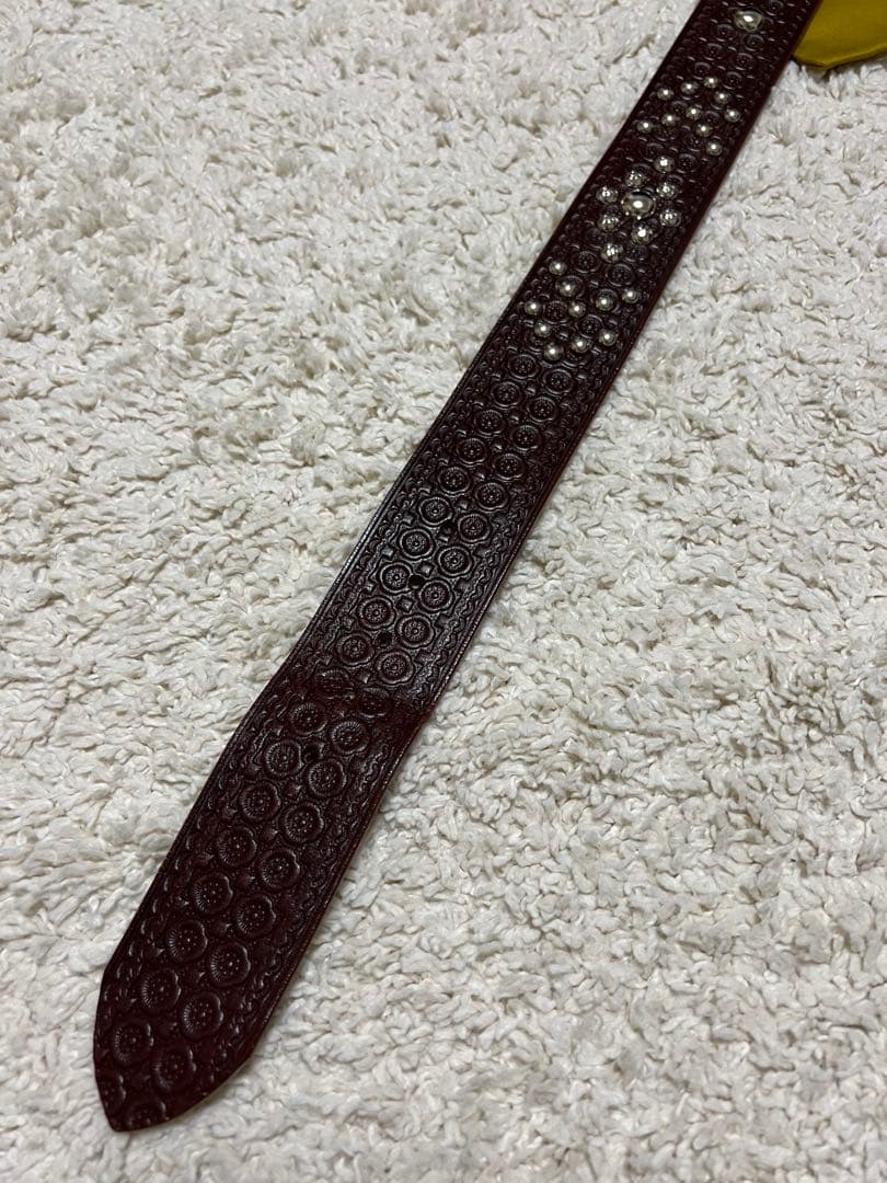 小物 atlast&co STUDS BELT ACE WESTERN BELT 32