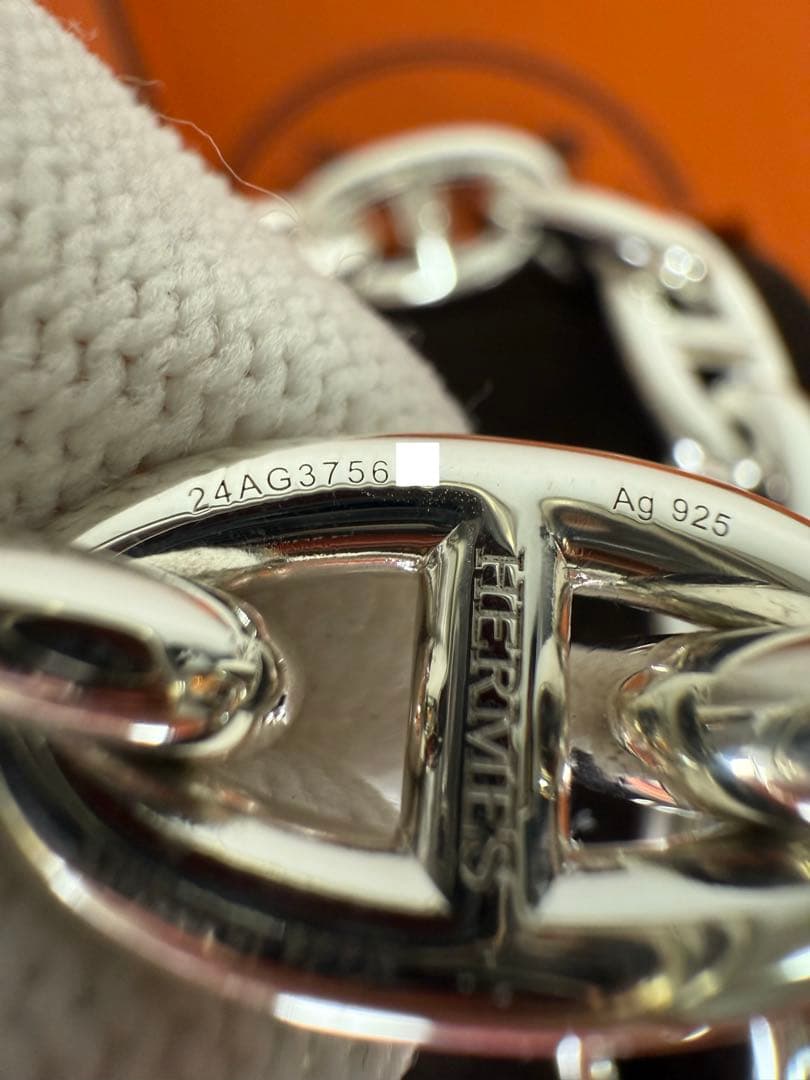 HERMES エルメス シェーヌダンクルブレスレットGM12