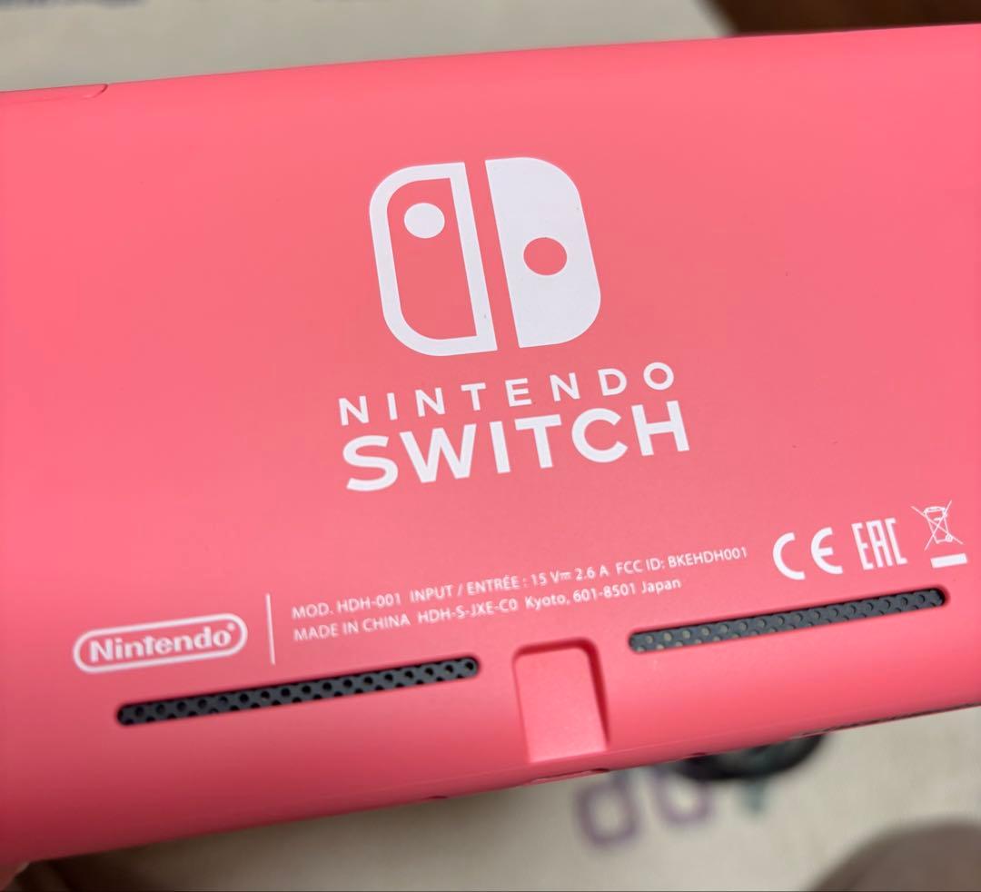 Nintendo Switch Lite ピンク 32GB micro SD付き