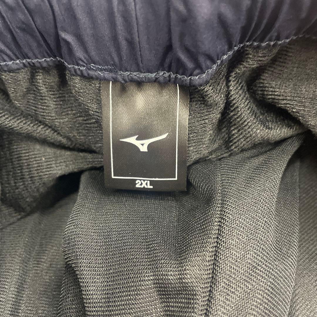 ミズノ ウィンドブレ－カ－上下セット 2XL ディ－プネイビー