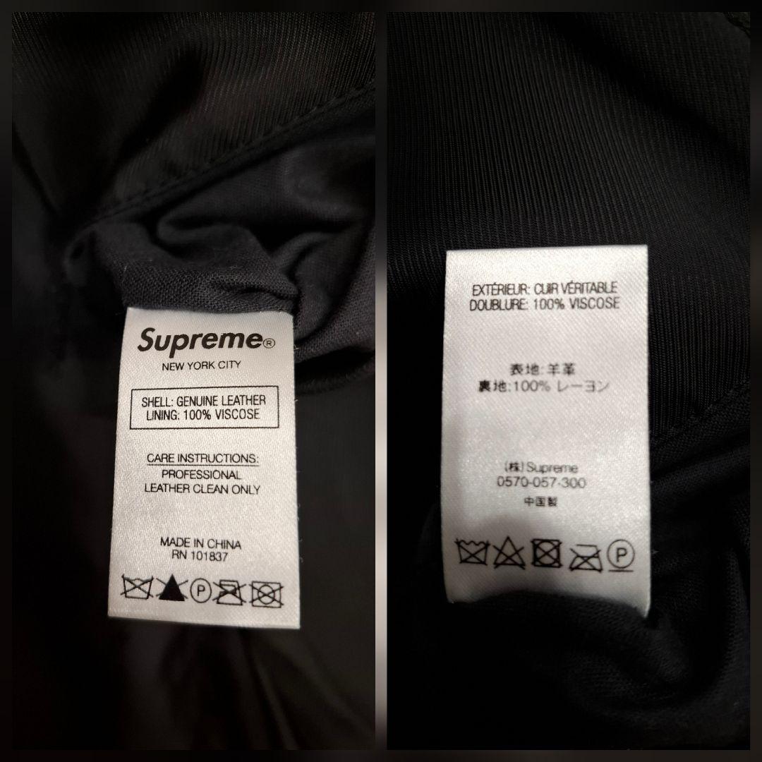 チ*ビ様 Supreme 19SS Leather Blazer
