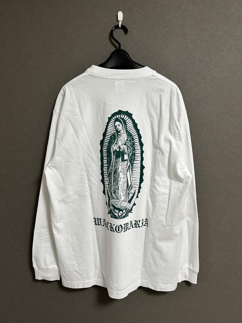 新品 WACKO MARIA 26SS WASHED カットソー T WH M