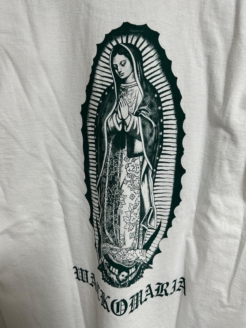 新品 WACKO MARIA 26SS WASHED カットソー T WH M