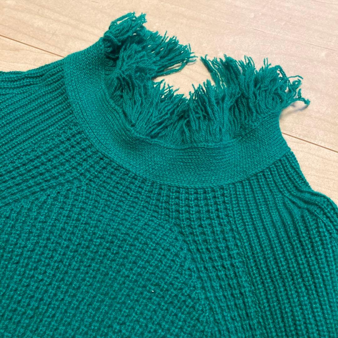値下げ！sacai フリンジニット　完売品！