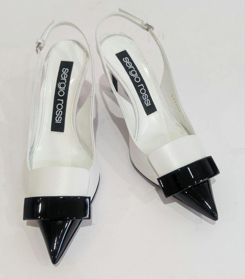 Sergio Rossi セルジオロッシ スリングバック パンプス