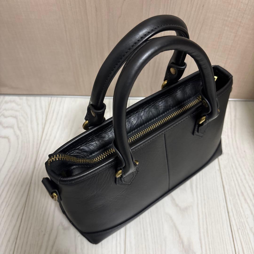 山崎DARGREE ミニトートバッグ メンズ 本革 Sサイズ