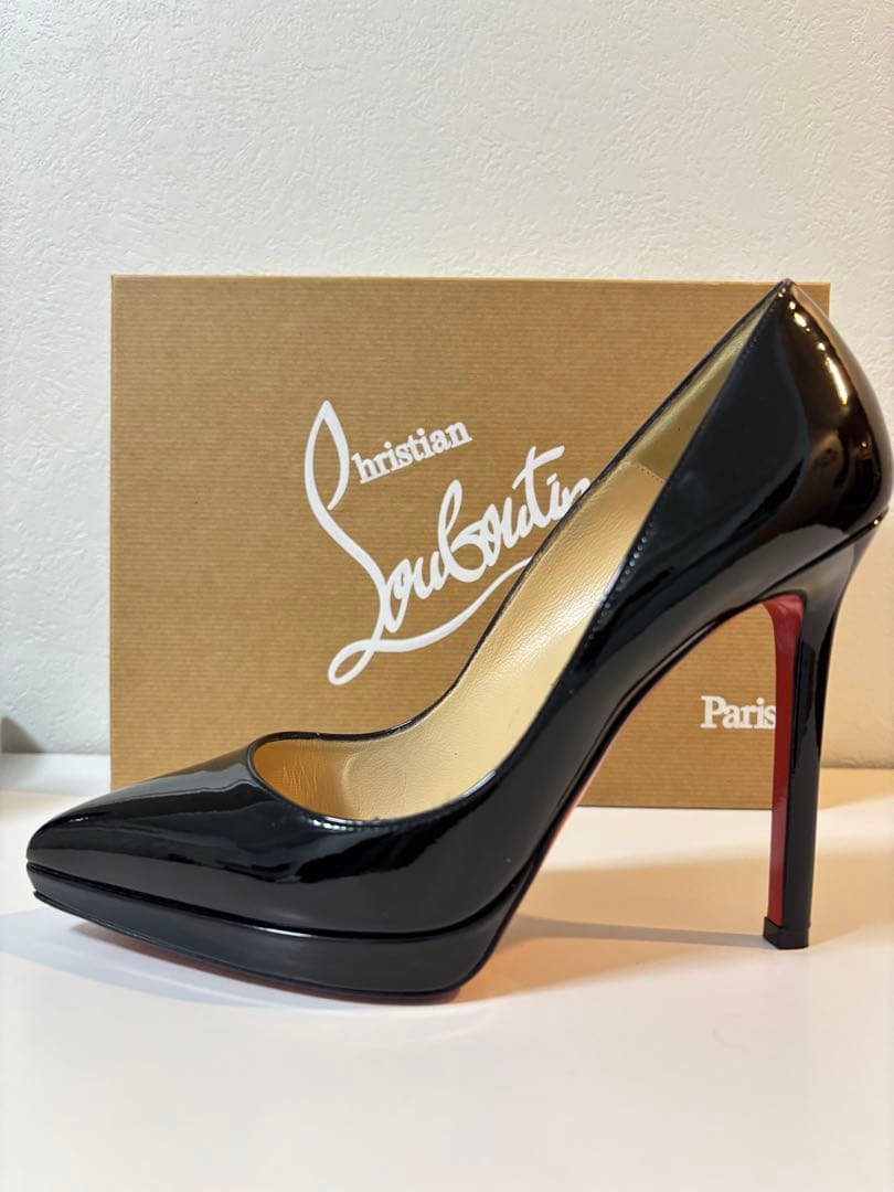 Christian Louboutin ルブタン　ブラックハイヒール　パンプス