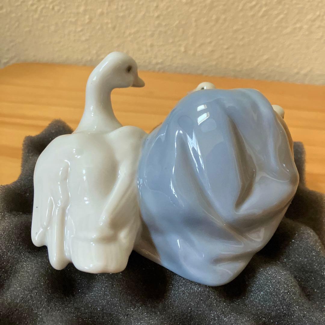 【美品】LLADRO リヤドロ アヒルの家族