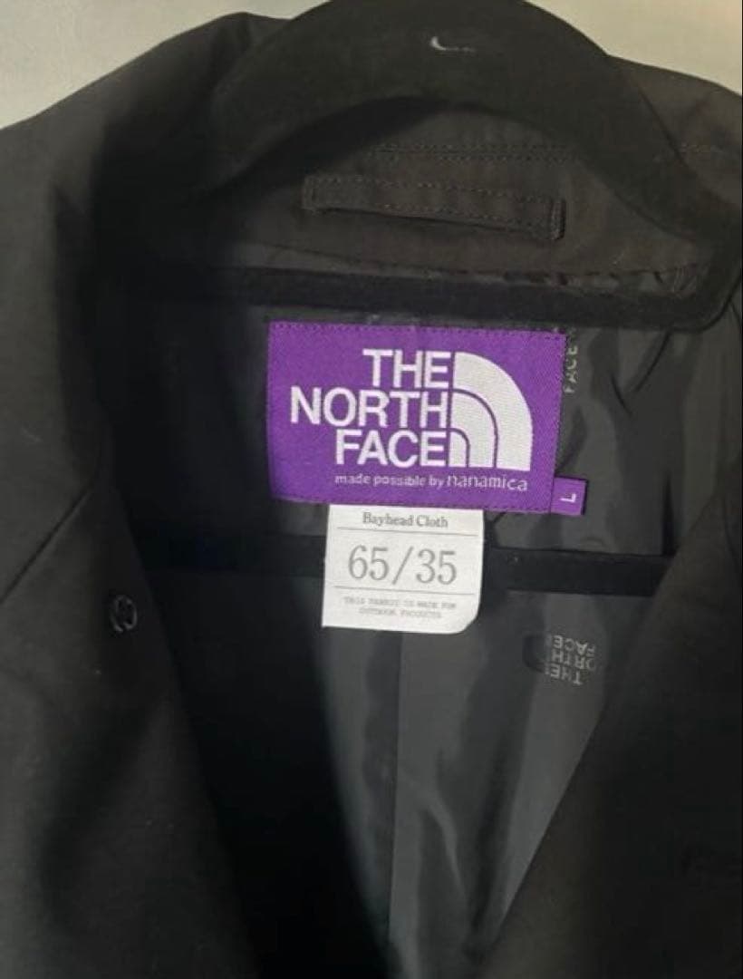 THE NORTH FACE ステンカラーコート 黒　NP2315N BEAMS