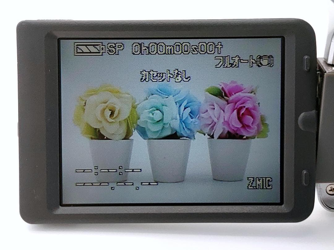 miniDVのダビングに Panasonic ビデオカメラ NV-GS50