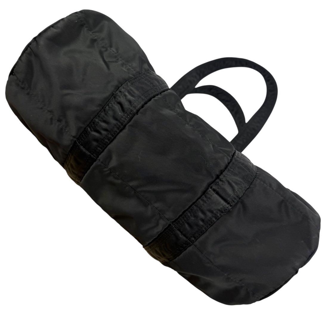 【美品】PORTER ポーター タンカー ミニボストンバッグ 肩掛け可能 黒