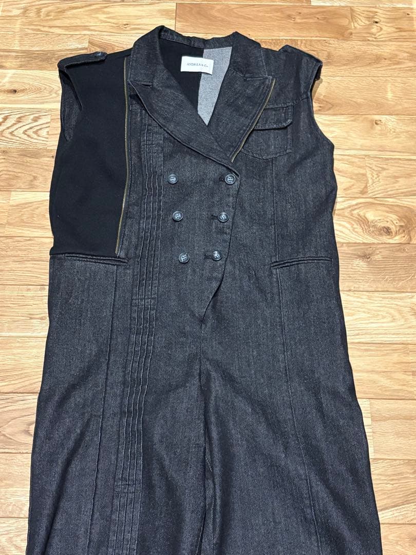 ANDREA&Co.デニムロンパース