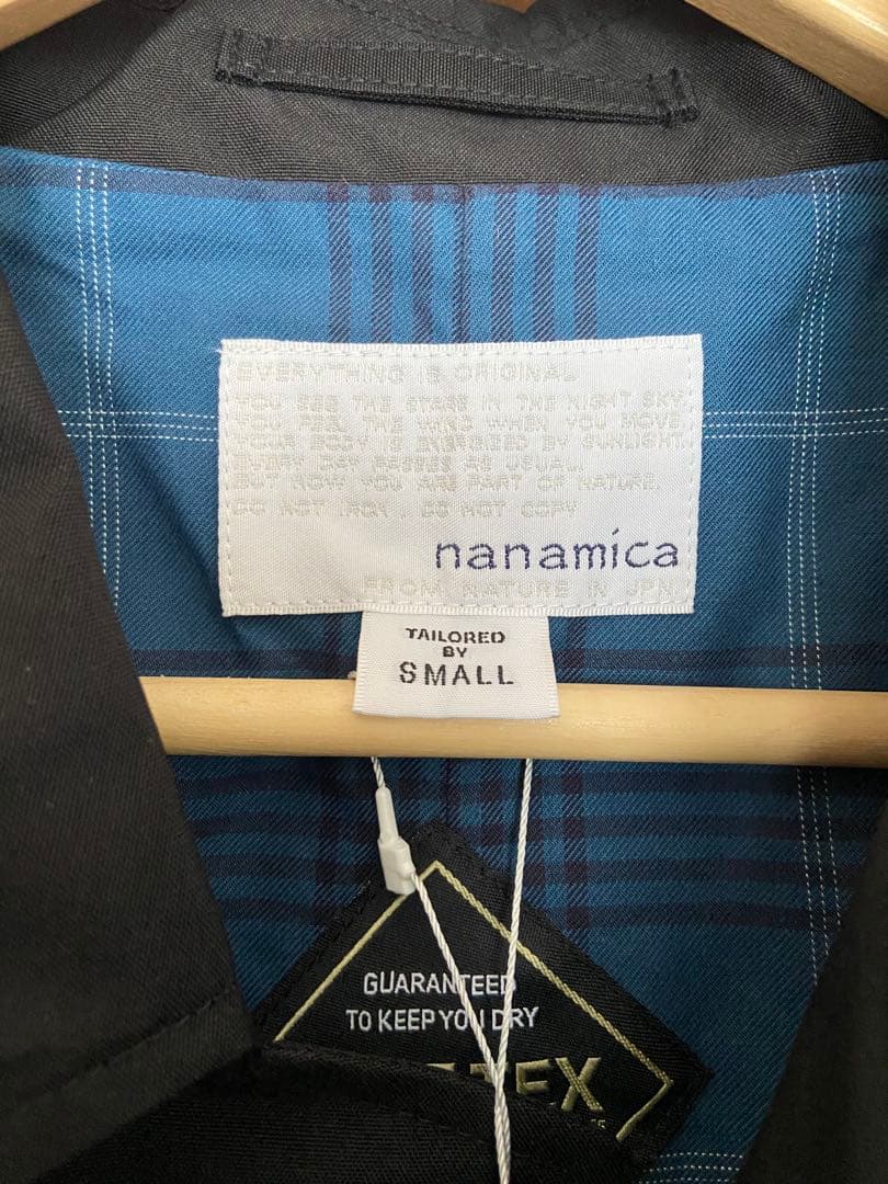 ショートステンカラーコート nanamica Sサイズ