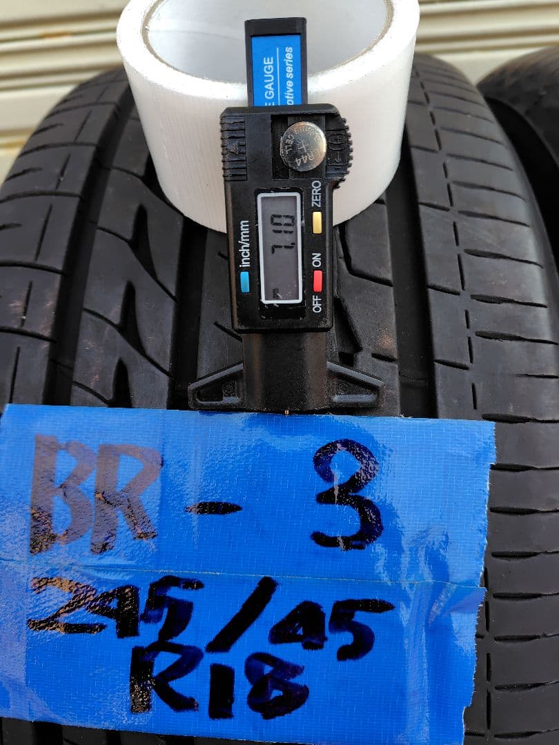 T.BBS.レグノ GR-X2 245/45R18 2021年製