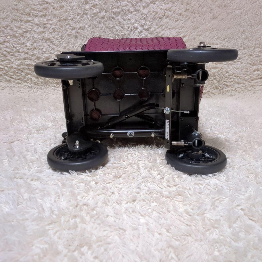 極美品！島製作所メロディプリモ 横押し メッシュ エンジ ショッピングカート