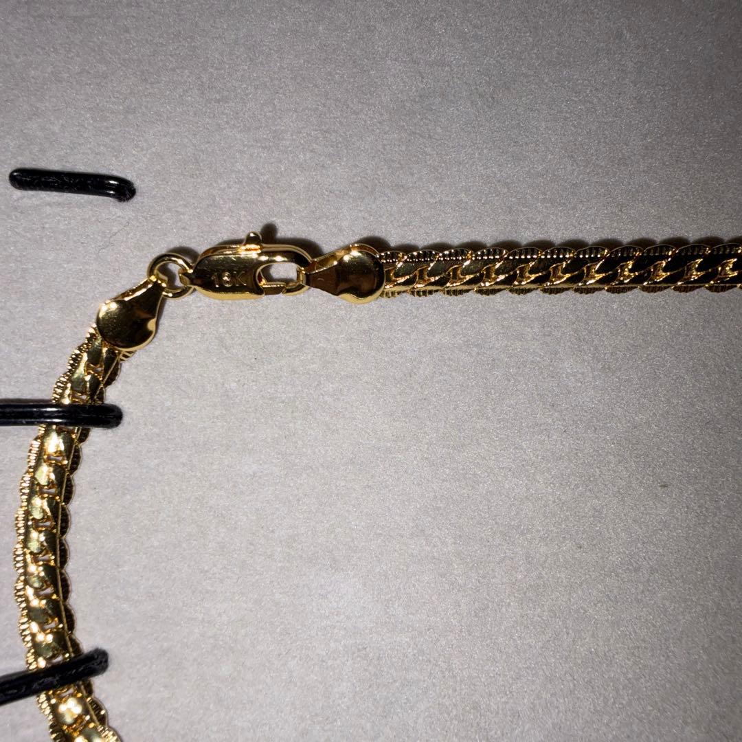 な*か様 V*V様 18K刻印 金ネックレス 18g