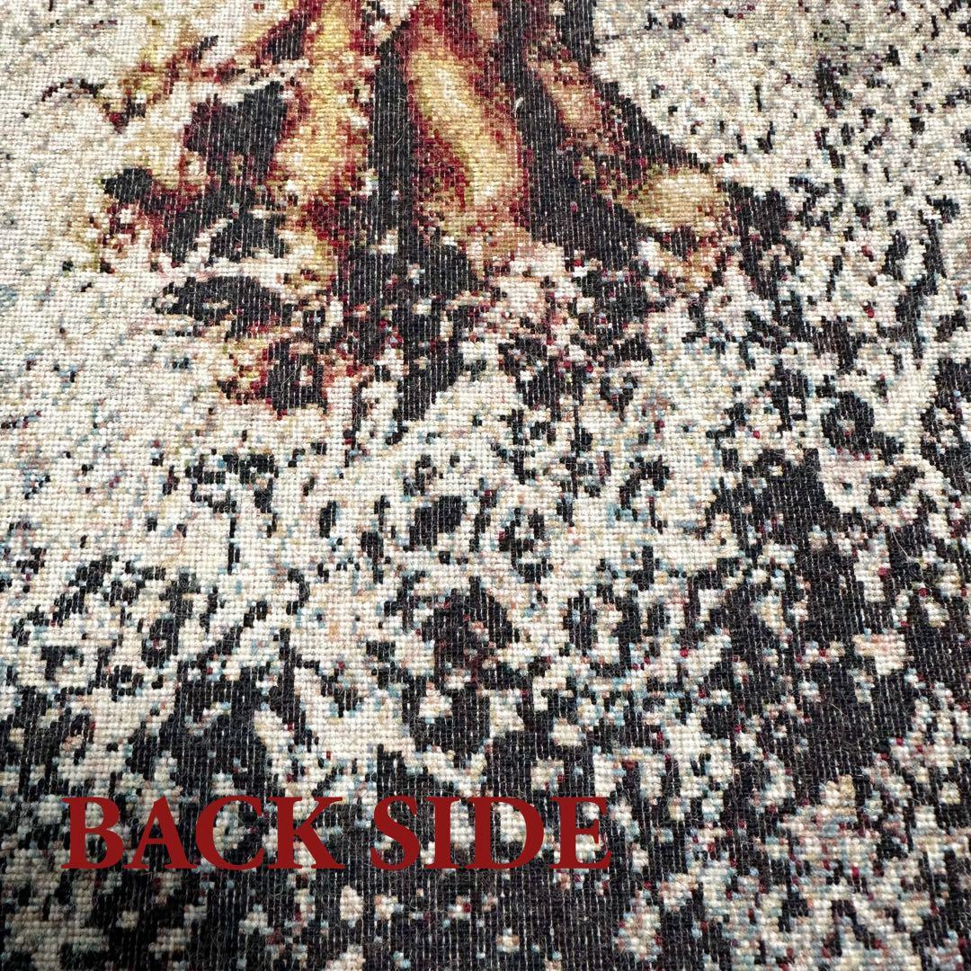 【新品未使用】絵画風絨毯　ペルシャ産　ペルシャ絨毯　カーペット　ラグ　タイガー