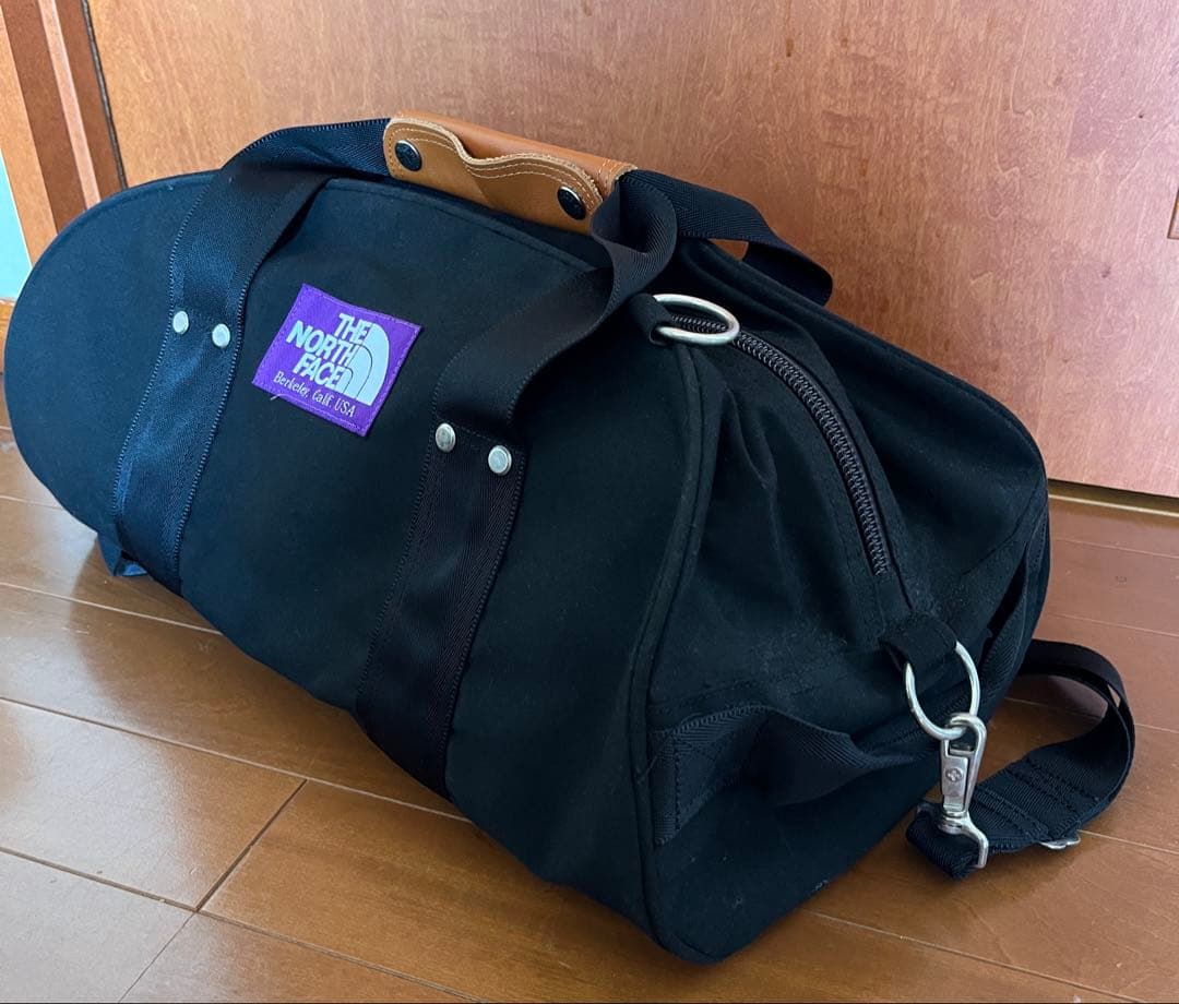 【美品】ノースフェイス パープルレーベル 3way ダッフルバッグ リュック 黒