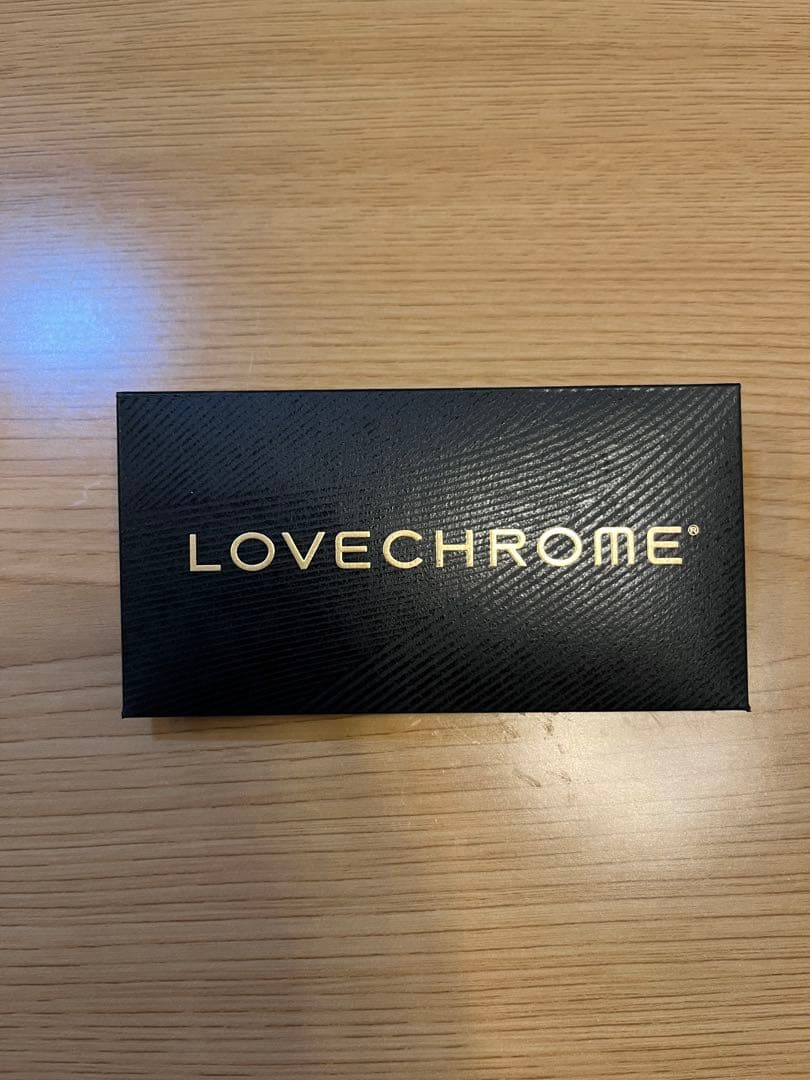 【未使用】LOVECHROME　ラブクロム　ヘアコーム　ゴールド 折りたたみ