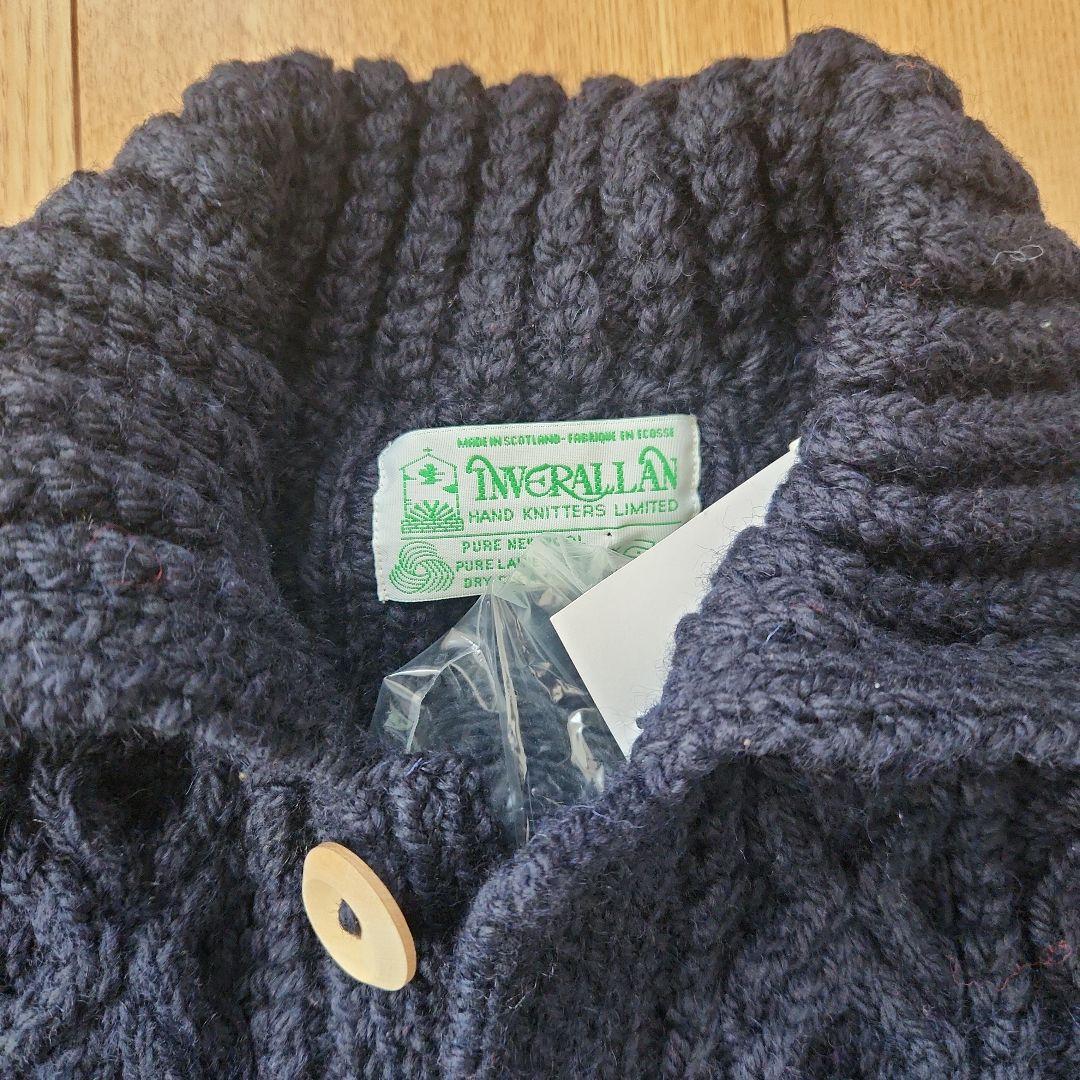 Inverallan ネイビー カーディガン 42