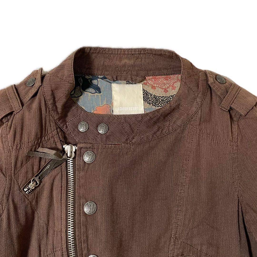 ジャケット・アウター 00s DIESEL gimmick riders jacket Archive