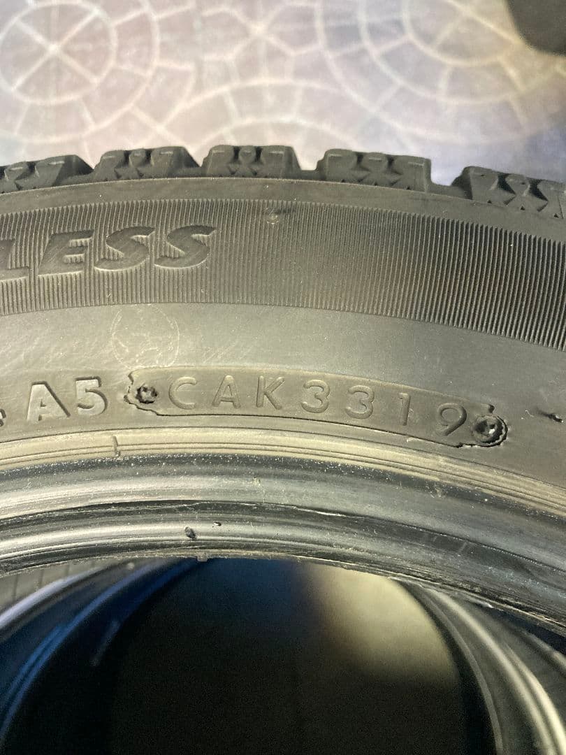 ブリジストン スタッドレス 165/55R15 4本 ハスラー使用 2019年製
