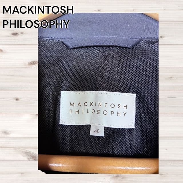 MACKINTOSH PHILOSOPHY ステンカラーコート サイズ40