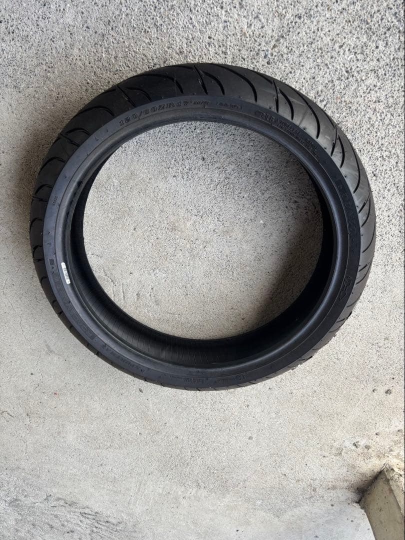 【新品・未使用】 DUNLOP160/60ZR17 120/60ZR17