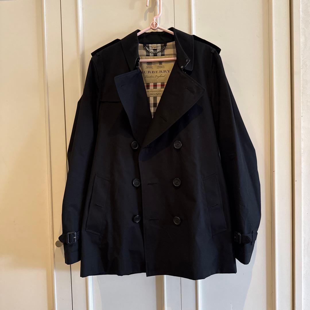 BURBERRY サンドリンガム　ショートコート　サイズ50