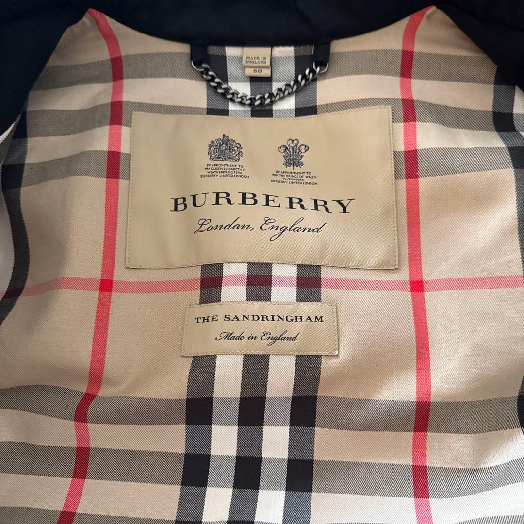 BURBERRY サンドリンガム　ショートコート　サイズ50